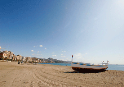 Strand in Fuengirola