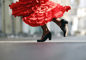 Flamenco danser