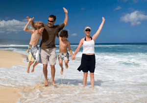 sommerferie med familien