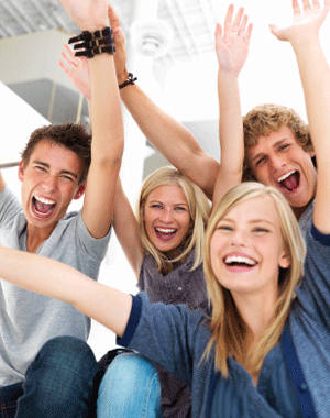 Junge Leute Online Umfrage-Gewinner vom September