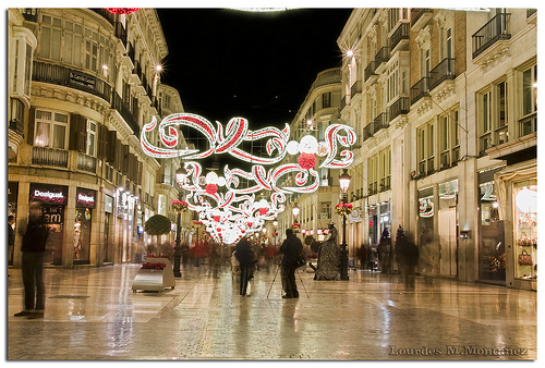 Alquiler de coches de Navidad en Málaga