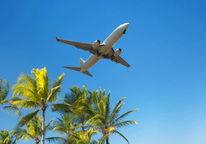 Flug nach Malaga