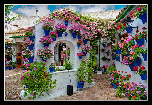 Innenhöfen in Cordoba