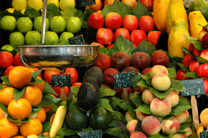Spanish food market
