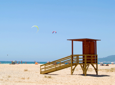 Strand Tarifa Spanien
