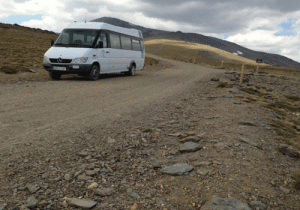 Bus to Mulhacen Alpujaras