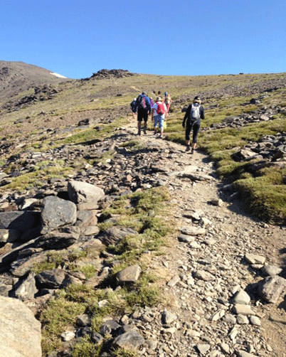 Mulhacen hiking in Granada