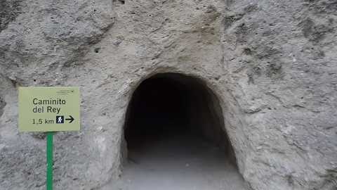 Tunnel to Caminito del Rey
