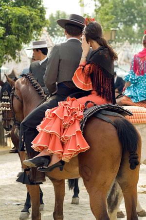 Seville fair in April