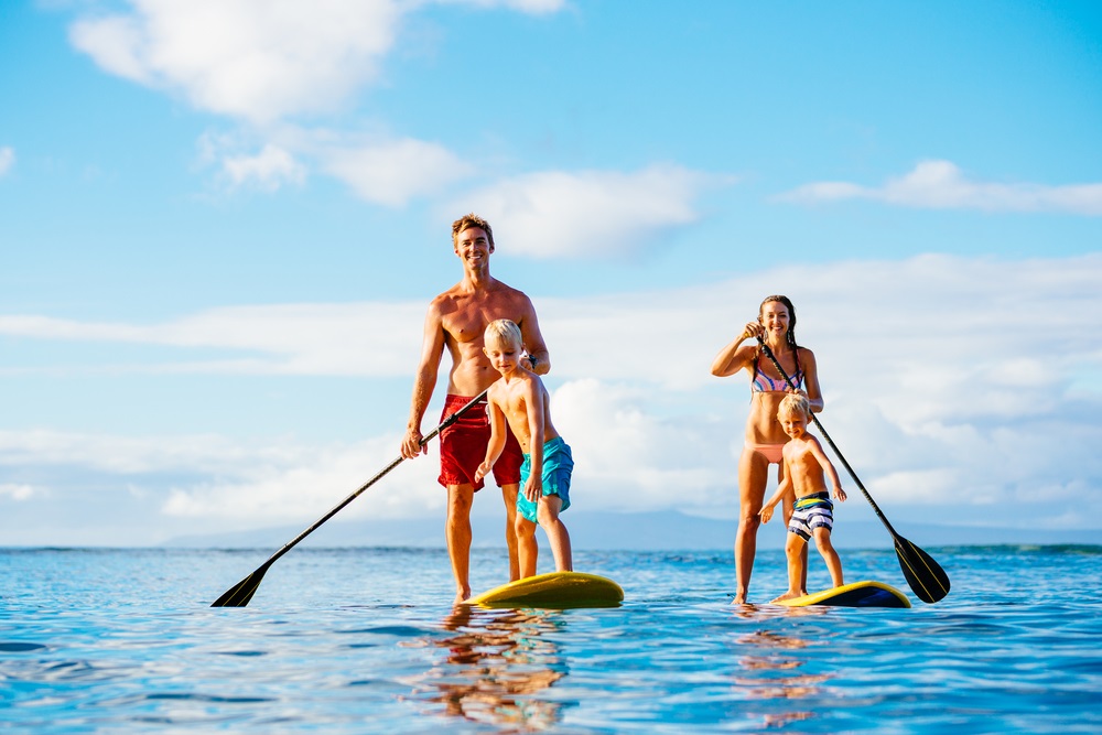 Stand up paddle boarding