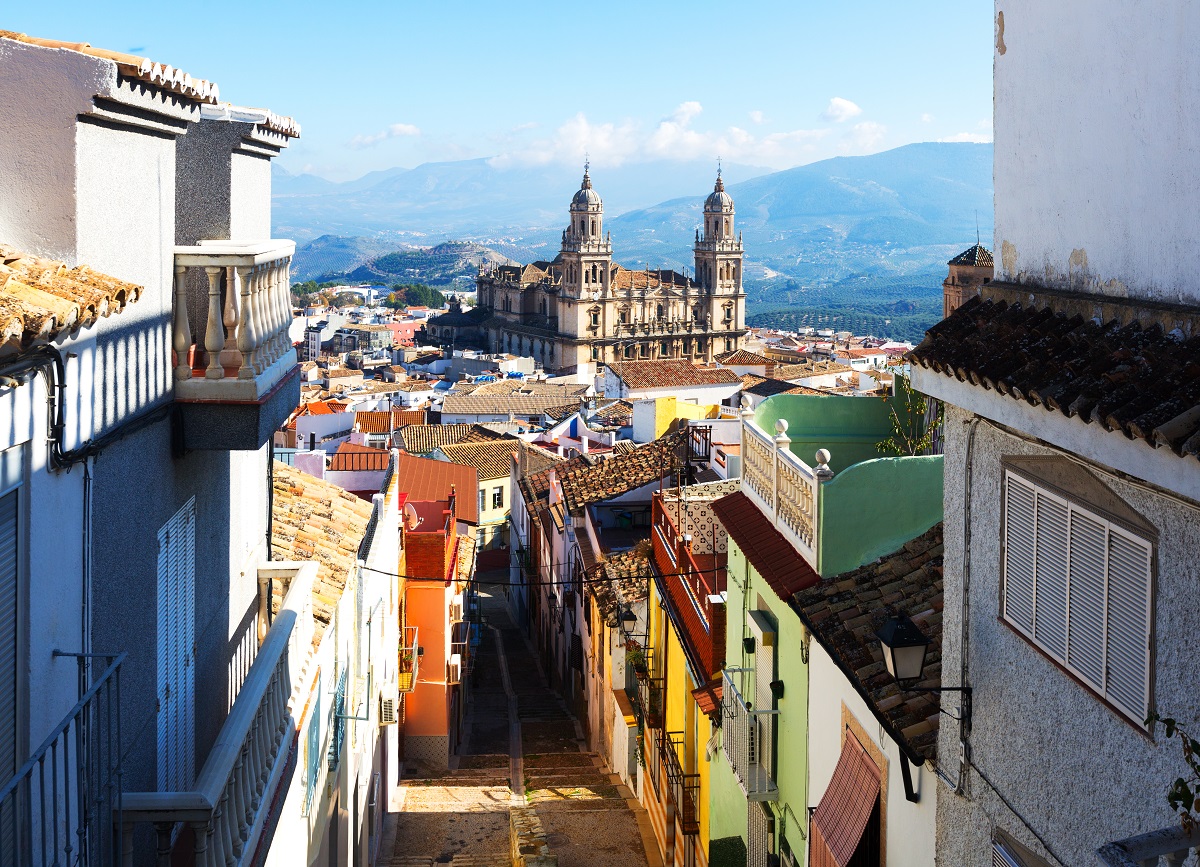 View of Jaen Cathedral