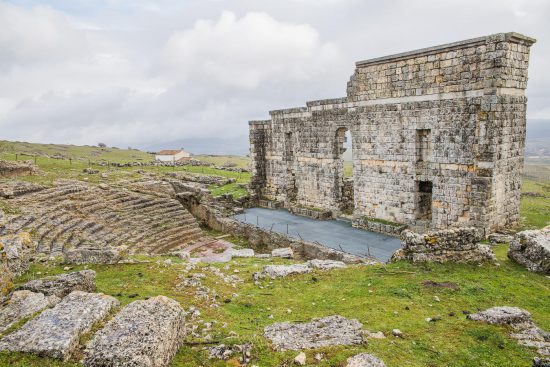 Acinipo Roman ruins Spain