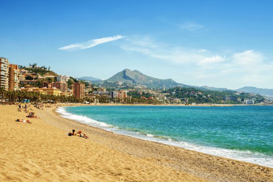 Malaga beach