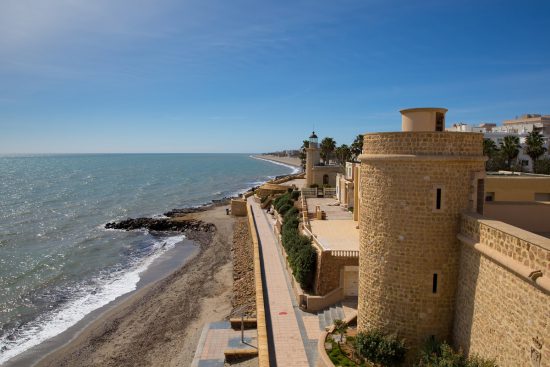Castillo de Santa Ana in Roquetas
