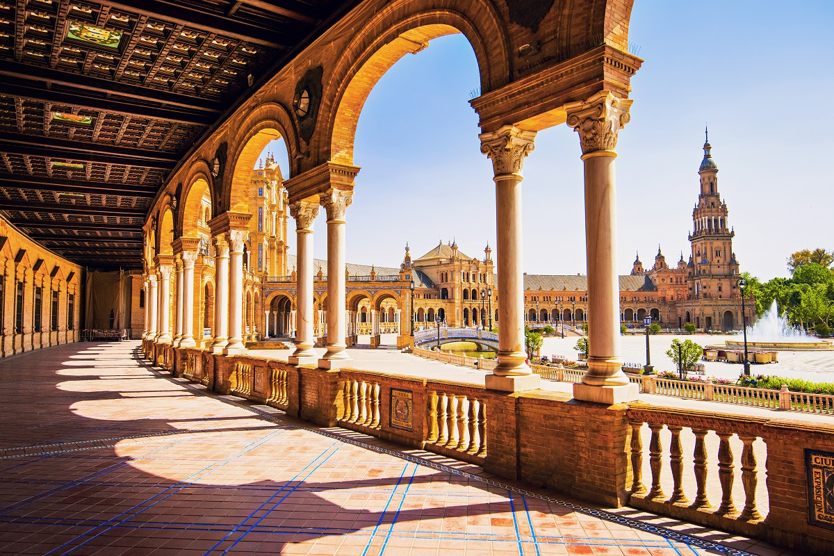 Plaza de Espana in Seville