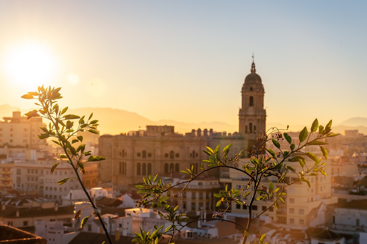 Malaga sunset