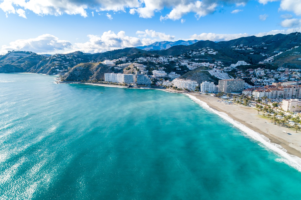 San Cristobal beach in Granada
