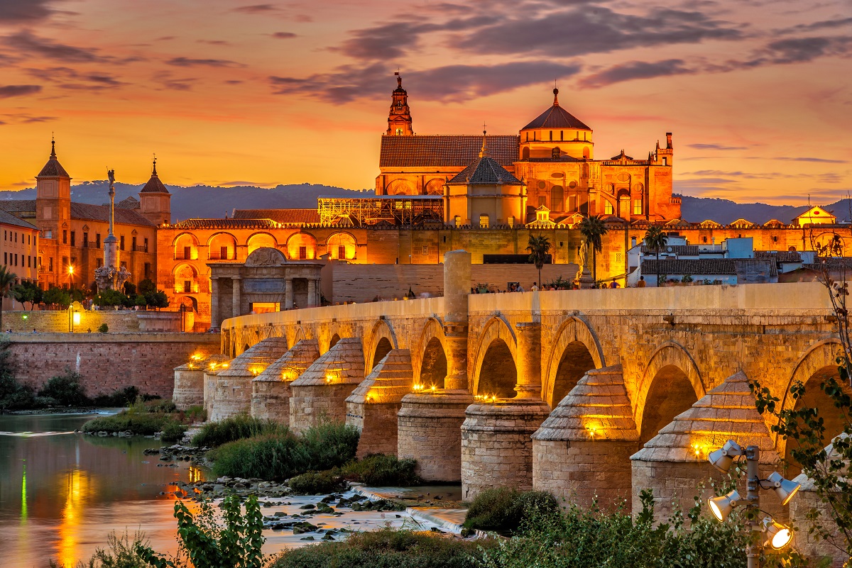 Cordoba at sunset