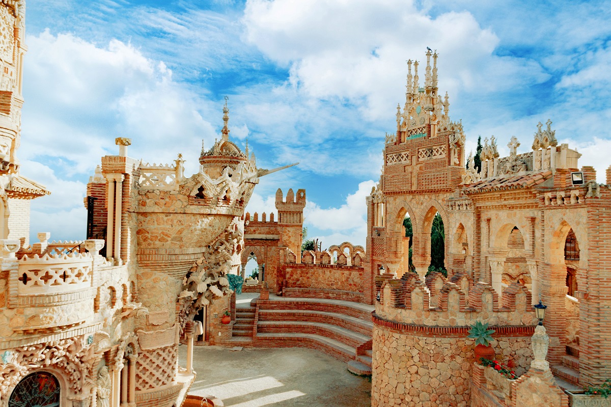Colomares Castle in Benalmadena