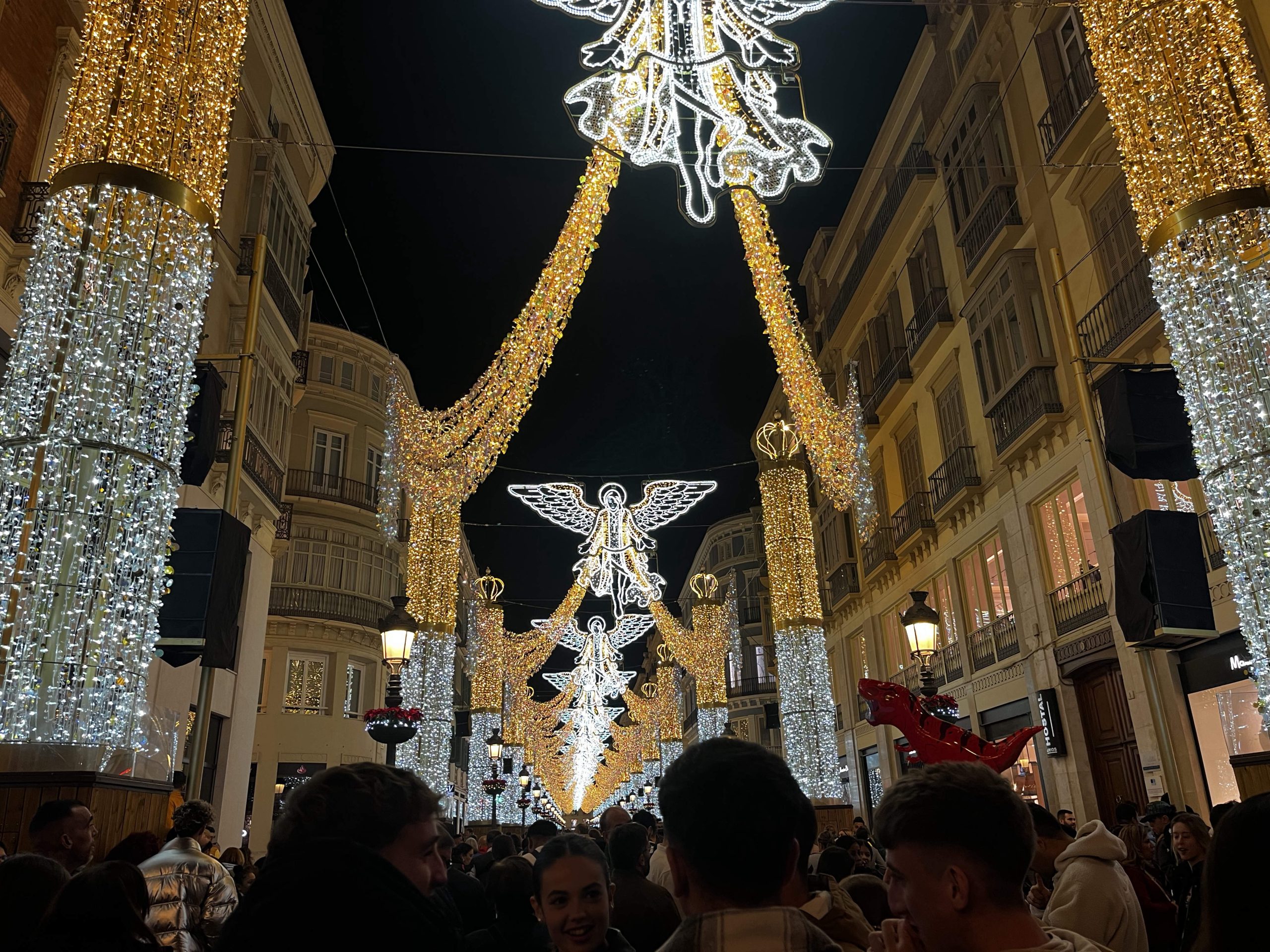 Luces de Navidad en Málaga 2024