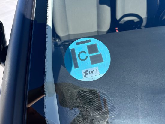  Etiqueta ambiental C en vehículo de alquiler