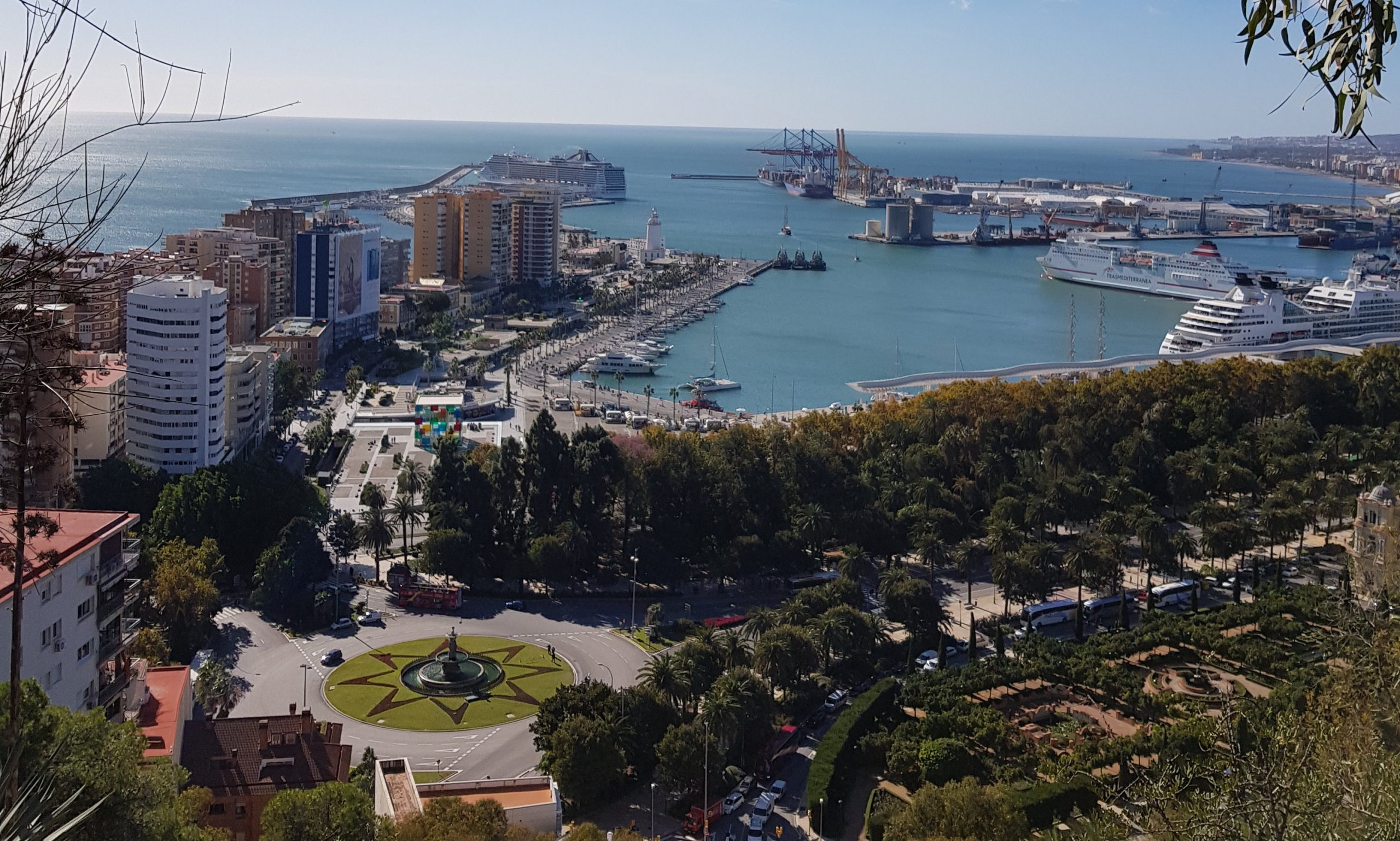 Multas y restricciones al tráfico en el Centro de Málaga
